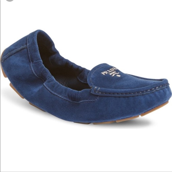 Nwt Prada Scrunch Loafer 